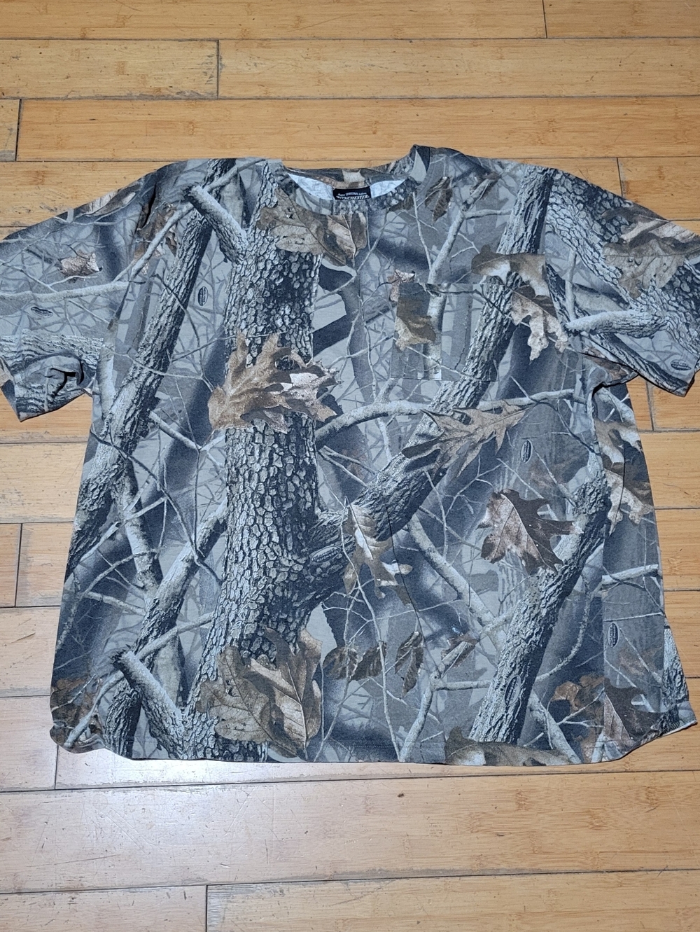 Vintage Winchester Realtree Camo Tee Shirt Men's 2XL